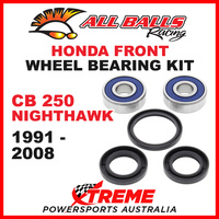 25-1319 Honda CB250 CB 250 Nighthawk 1991-2008 Front Wheel Bearing Kit