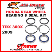 25-1320 Honda ATV TRX300X TRX 300X 2009 Rear Wheel Bearing Kit