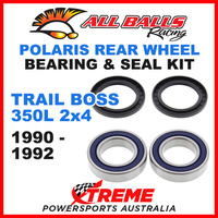 25-1321 ATV REAR WHEEL BEARING KIT POLARIS TRAIL BOSS 350L 2x4 1990-1992