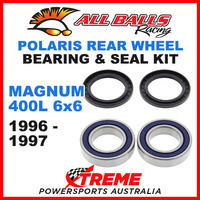 ALL BALLS 25-1321 ATV REAR WHEEL BEARING KIT POLARIS MAGNUM 400L 6x6 1996-1997