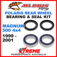 ALL BALLS 25-1321 ATV REAR WHEEL BEARING KIT POLARIS MAGNUM 500 4x4 1999-2001