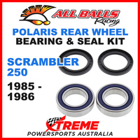 ALL BALLS 25-1321 ATV REAR WHEEL BEARING KIT POLARIS SCRAMBLER 250 1985-1986