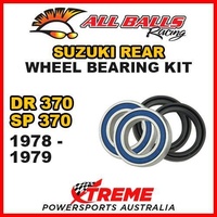 MX Rear Wheel Bearing Kit For Suzuki DR370 SP370 DR SP 370 1978-1979, All Balls 25-1325