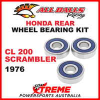 All Balls 25-1327 Honda CL200 CL 200 Scrambler 1976 Rear Wheel Bearing Kit