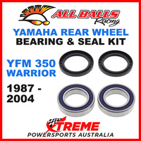 ALL BALLS 25-1329 Yamaha YFM 350 Warrior 1987-2004 Rear Wheel Bearing Kit