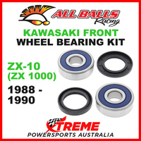 All Balls 25-1332 Kawasaki ZX-10 ZX1000 1988-1990 Front Wheel Bearing Kit