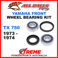 All Balls 25-1334 Yamaha TX750 TX 750 1973-1974 Front Wheel Bearing Kit