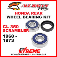 All Balls 25-1335 Honda CL350 CL 350 Scrambler 1968-1973 Rear Wheel Bearing Kit