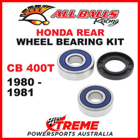 All Balls 25-1342 Honda CB400T CB 400T 1980-1981 Rear Wheel Bearing Kit