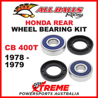 All Balls 25-1343 Honda CB400T CB 400T 1978-1979 Rear Wheel Bearing Kit