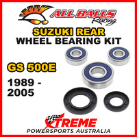 All Balls 25-1344 For Suzuki GS500E GS 500E 1989-2005 Rear Wheel Bearing Kit