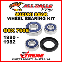 All Balls 25-1347 For Suzuki GSX750E GSX 750E 1980-1982 Rear Wheel Bearing Kit