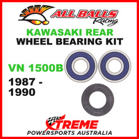 25-1353 Kawasaki VN1500B VN 1500B 1987-1990 Rear Wheel Bearing Kit