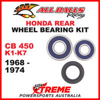 All Balls 25-1361 Honda CB450 CB 450 K1-K7 1968-1974 Rear Wheel Bearing Kit