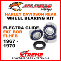 25-1366 HD Electra Glide Fat Bob FLHFB 67-70 Rear Wheel Bearing Kit Non ABS