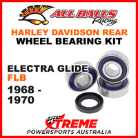 All Balls 25-1366 HD Electra Glide FLB 1968-1970 Rear Wheel Bearing Kit Non ABS