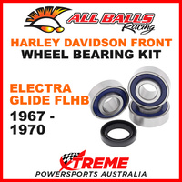 25-1366 HD Electra Glide FLHB 1967-1970 Front Wheel Bearing Kit Non ABS