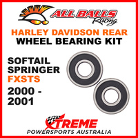 All Balls 25-1368 HD Softail Springer FXSTS 2000-2001 Rear Wheel Bearings