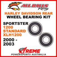 All Balls 25-1368 HD Sportster 1200 Standard XLH1200 2000-03 Rear Wheel Bearings