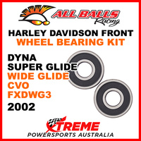 All Balls 25-1368 HD Dyna Wide Glide CVO FXDWG3 2002 Front Wheel Bearing Kit