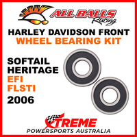 All Balls 25-1368 HD Softail Heritage EFI FLSTI 2006 Front Wheel Bearing Kit