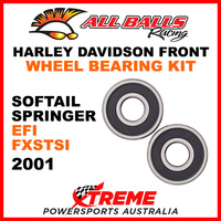 All Balls 25-1368 HD Softail Springer EFI FXSTSI 2001 Front Wheel Bearing Kit