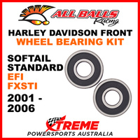 All Balls 25-1368 HD Softail Standard EFI FXSTI 2001-06 Front Wheel Bearing Kit