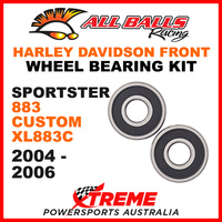 25-1368 HD Sportster 883 Custom XL883C 2004-2006 Front Wheel Bearing Kit