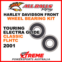 25-1368 HD Touring Electra Glide Classic FLHTC 2001 Front Wheel Bearing Kit