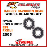 25-1368 HD Dyna Low Rider EFI FXDLI 2005 Rear Wheel Bearing Kit