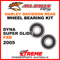 25-1368 HD Dyna Super Glide FXD 2005 Rear Wheel Bearing Kit