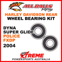 25-1368 HD Dyna Super Glide Police FXDP 2004 Rear Wheel Bearing Kit