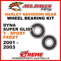 25-1368 HD Dyna Super Glide T-Sport FXDXT 2001-2003 Rear Wheel Bearing Kit