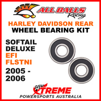 25-1368 HD Softail Deluxe EFI FLSTNI 2000-2006 Rear Wheel Bearing Kit