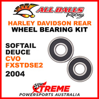 All Balls 25-1368 HD Softail Deuce CVO FXSTDSE2 2004 Rear Wheel Bearing Kit