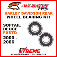 All Balls 25-1368 HD Softail Deuce FXSTD 2000-2006 Rear Wheel Bearing Kit