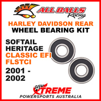 25-1368 HD Softail Heritage Classic EFI FLSTCI 2001-2002 Rear Wheel Bearing Kit