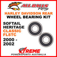 25-1368 HD Softail Heritage Classic FLSTC 2000-2002 Rear Wheel Bearing Kit