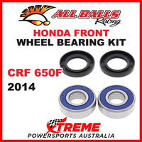 25-1379 Honda CBR650F CBR 650F 2014 Front Wheel Bearing Kit