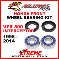 25-1379 Honda VFR 800 Interceptor 1998-2014 Front Wheel Bearing Kit