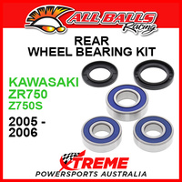 All Balls 25-1386 Kawasaki ZR750 (Z750S) 2005-2006 Rear Wheel Bearing Kit