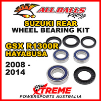 All Balls 25-1392 For Suzuki GSXR1300R Hayabusa 2008-2014 Rear Wheel Bearing Kit