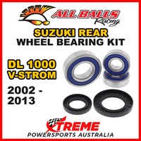 All Balls 25-1393 For Suzuki DL1000 DL 1000 V-Strom 2002-2013 Rear Wheel Bearing Kit