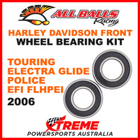 25-1394 HD Touring Electra Glide Police EFI FLHPEI 2006 Front Wheel Bearing Kit