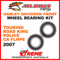 25-1394 HD Touring Road King Police CA FLHPE 2007 Front Wheel Bearing Kit