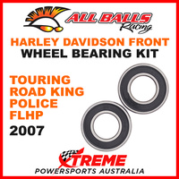 25-1394 HD Touring Road King Police FLHP 2007 Front Wheel Bearing Kit