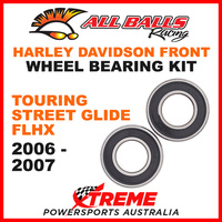 25-1394 HD Touring Street Glide FLHX 2006-2007 Front Wheel Bearing Kit