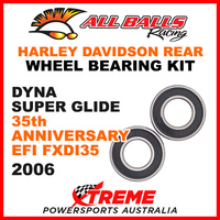 25-1394 HD Dyna Super Glide 35th Anniversary EFI FXDI35 2005 Rear Wheel Bearings