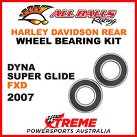 All Balls 25-1394 HD Dyna Super Glide FXD 2007 Rear Wheel Bearing Kit