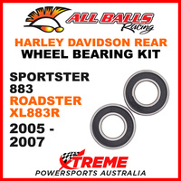 25-1394 HD Sportster 883 Roadster XL883R 2005-2007 Rear Wheel Bearing Kit